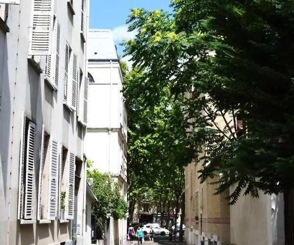 아파트 Coquette Maisonnette Place Denfert-rochereau 파리
